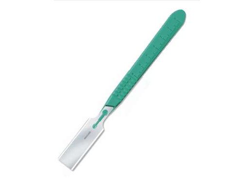 Double-Cut Disposable Skin Graft Blade With Handle